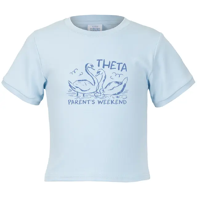 Kappa Alpha Theta Swan Illustration Parent's Weekend Shirt 2