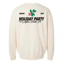 Alpha Delta Pi Holly and Ribbon Holiday Party Crewneck 2