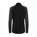 Adidas Women's Stripe Block Quarter-Zip Pullover a521 Black Back