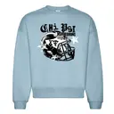 Chi Psi Football Helmet Graphic Homecoming Crewneck 2