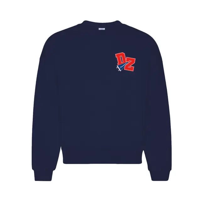 Delta Zeta Bold Block Lettering Homecoming Crewneck 2