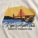Kappa Alpha Theta Golden Gate Bridge Parents Weekend Shirt