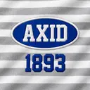 Alpha Xi Delta Striped Text Logo PR Sweatpants