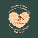 You Love Me Lord Heart Shaped Flock Club Shirt