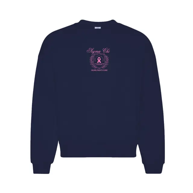 Sigma Chi Shield Design Philanthropy Crewneck 2