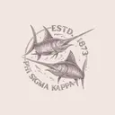 Phi Sigma Kappa Swordfish Illustration PR Shirt