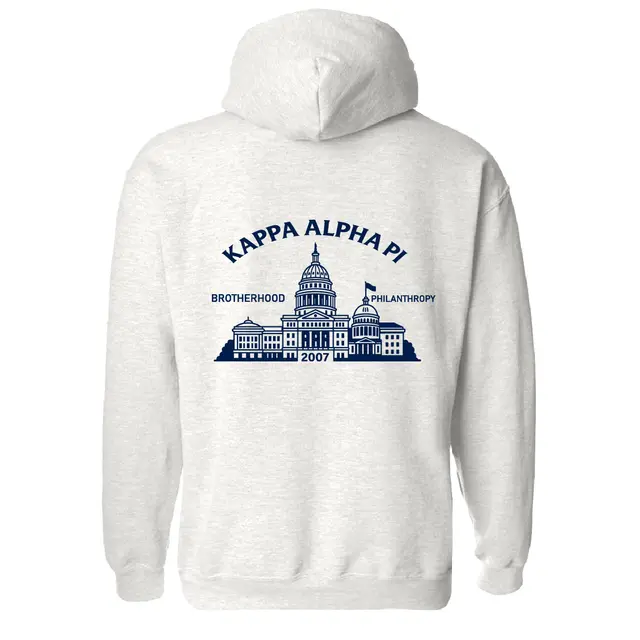 Kappa Alpha Pi Capitol Building Philanthropy Hoodie 2