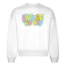 Kappa Delta Colorful Bubble Lettering Rush Bid Sweater 2