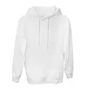 Threadfast Apparel Unisex Ultimate Fleece Pullover Hooded Sweatshirt 320h White Front