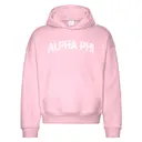Alpha Phi Floral Pattern Text PR Hoodie 2