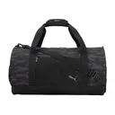 Camo Barrel Duffel Puma Black Front