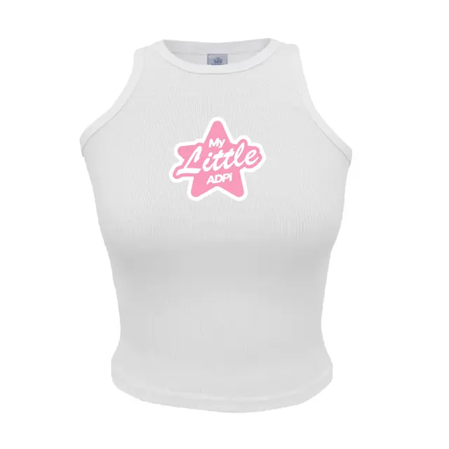 Alpha Delta Pi Star Graphic Big Little Reveal Tank 2
