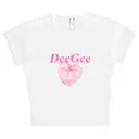 Delta Gamma Pink Heart Palm Tree PR Shirt 2