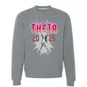 Kappa Alpha Theta Energetic Figure Bid Day Crewneck 2