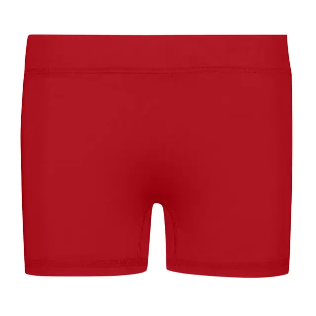 Customizable Augusta Ladies Dare Shorts 1232 Red Left