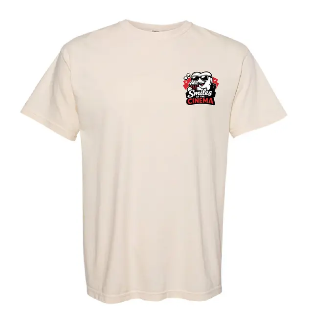 Smiles Cartoon Tooth Popcorn Cinema Shirt 2