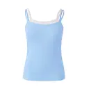 Fresh Prints FP122 Bailey Layered Tank Light Blue White mto Back
