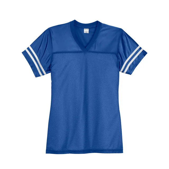 SPORTTEK LADIES POSICHARGE REPLICA JERSEY True Royal White Front