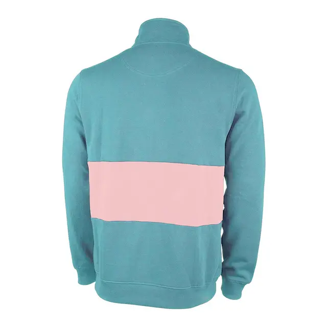 Customizable Charles River Quad Pullover 9018 Bay-Pale-Pink Back