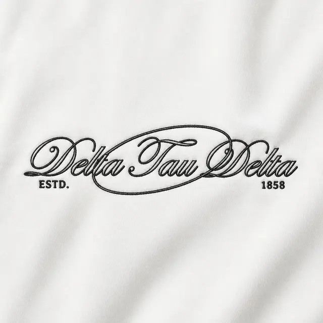 Delta Tau Delta Flowing Script PR Sweater