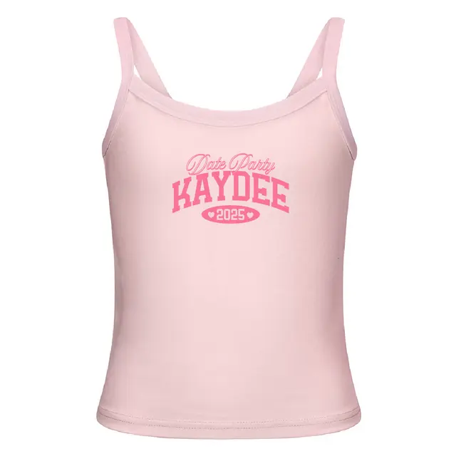 Kappa Delta Kaydee Date Party Pink Tank 2