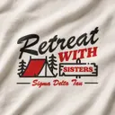 Sigma Delta Tau Camping Tent Retreat Sweater
