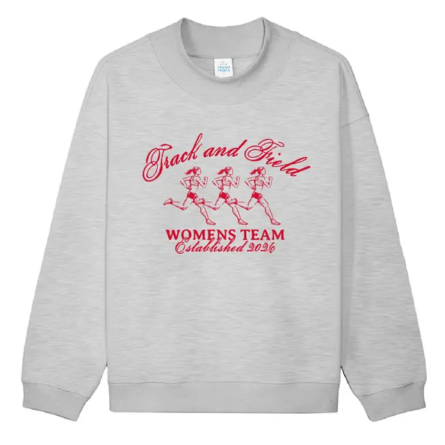 Women's Track & Field Running Figures PR Sweater 2