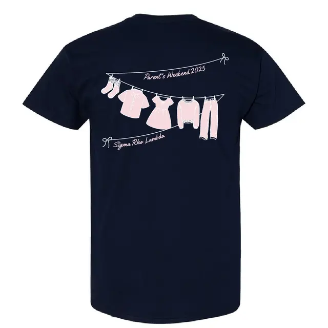 Sigma Rho Lambda Clothing Line Parent's Weekend Shirt 2
