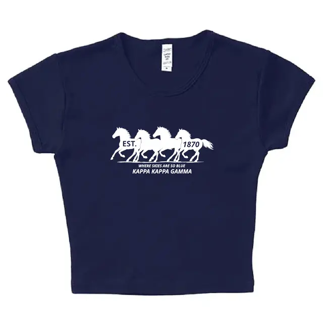 Kappa Kappa Gamma Horse Silhouette PR Shirt 2