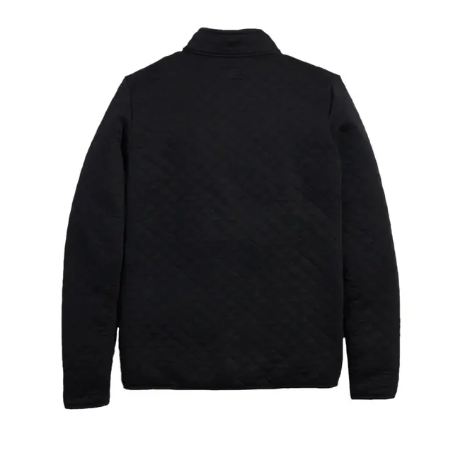 Marine Layer Corbet Full-Zip Jacket Black Back