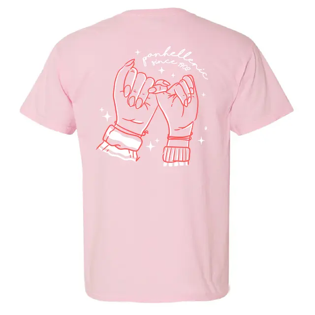 National Panhellenic Conference Pinky Promise Illustration PR Shirt 2
