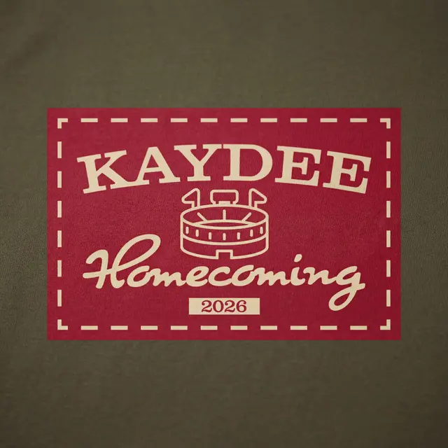 Kappa Delta Hand Drawn Graphic Homecoming Crewneck