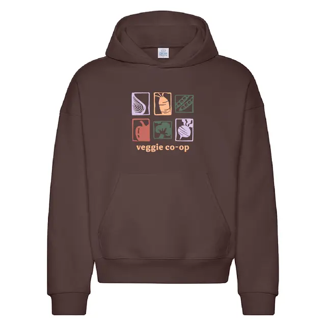 Veggie Co-op Colorful Veggie Blocks PR Hoodie 2