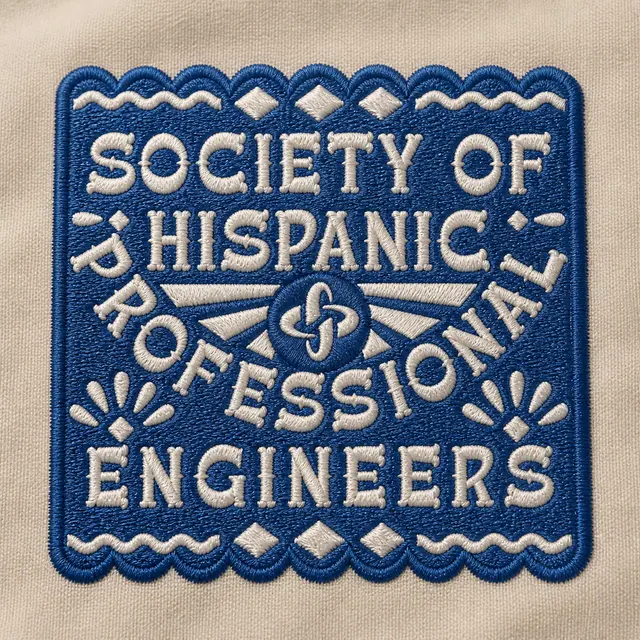 Society of Hispanic Professional Engineers Colorful Folk Art PR Crewneck