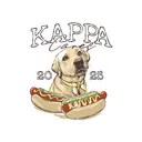 Kappa Kappa Gamma Dog and Hotdog Philanthropy Shirt