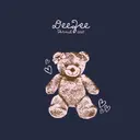 Delta Zeta Sweet Teddy Bear Formal Crewneck