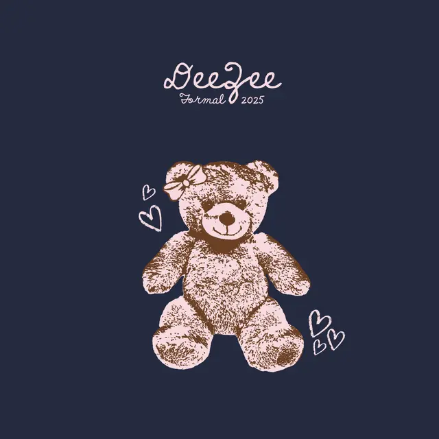 Delta Zeta Sweet Teddy Bear Formal Crewneck