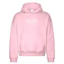 Chi Omega Oval Text with Pink Gradient PR Hoodie 2