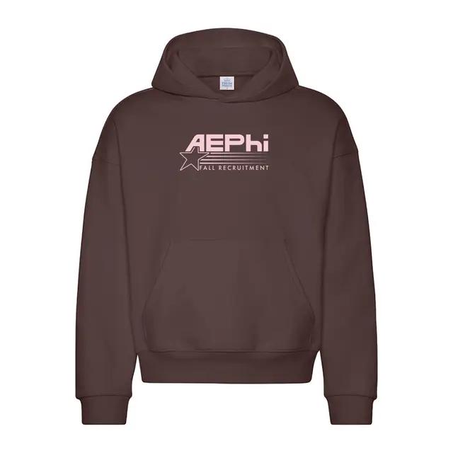 Alpha Epsilon Phi Star Graphic Rush Hoodies 2