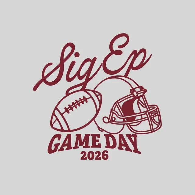 Sigma Phi Epsilon Football Helmet Game Day Crewneck