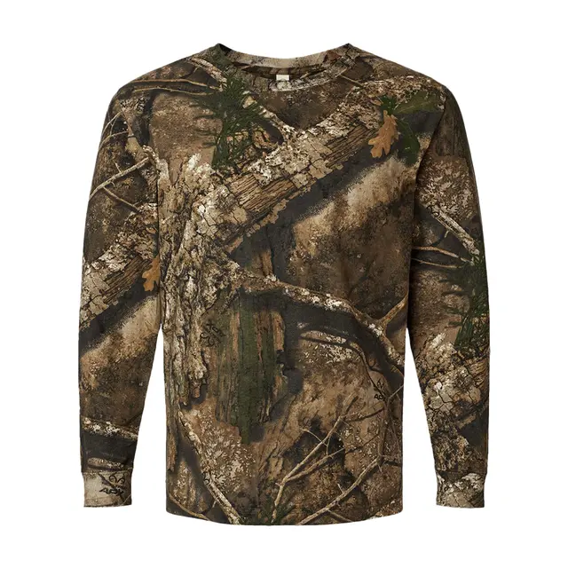 Code Five Men's Realtree® Camo Long Sleeve T-Shirt Realtree Apx Front