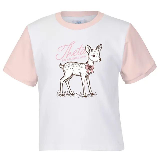 Kappa Alpha Theta Deer Illustration PR Shirt 2