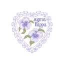 Sigma Kappa Floral Heart PR Shirt