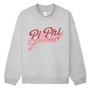 Pi Beta Phi Pink Ribbon Graduation Crewneck 2