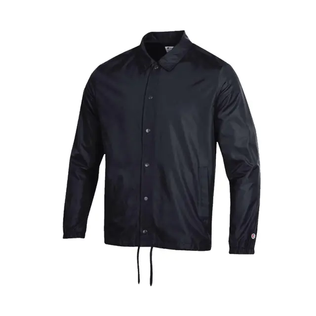 Champion Coach's Jacket co126 Black Front