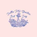 Delta Phi Epsilon Anchor with the Coral Reef Bid Day Shirt