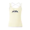 Chi Omega Navy Text and Hearts PR Tank 2