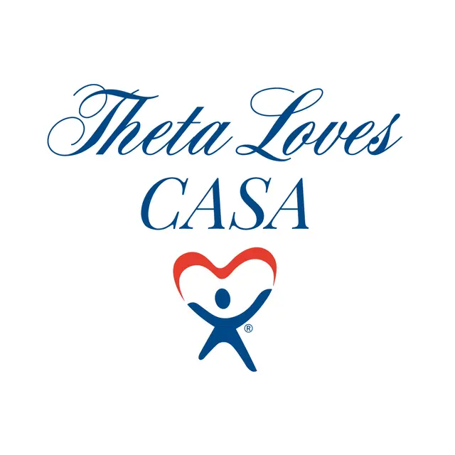 Kappa Alpha Theta Elegant Script Philanthropy Shirt