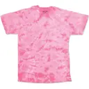 Dyenomite Crystal Tie Dye T-Shirt 200cr Pink Front