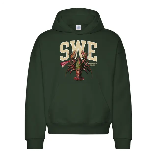 Society of Women Engineers Lobster Graphic PR Hoodie 2